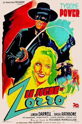 Regarder Le signe de Zorro en streaming complet